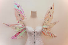 Load image into Gallery viewer, Botanical flower fairy wings