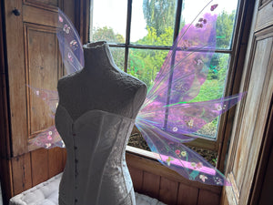 Botanical flower fairy wings