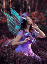 Load image into Gallery viewer, Iridescent fairy wings